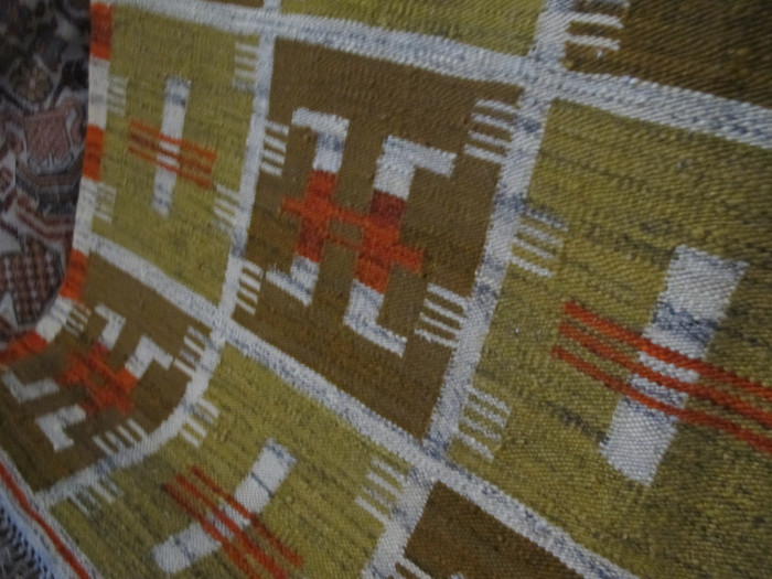Mid-Century Polish Wool Tapestry 